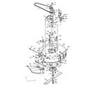 Craftsman 502255622 replacement parts blade housing suspension diagram