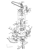 Replacement parts blade housing suspension