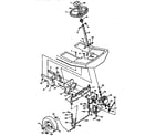 Craftsman 502255623 replacement parts steering system diagram