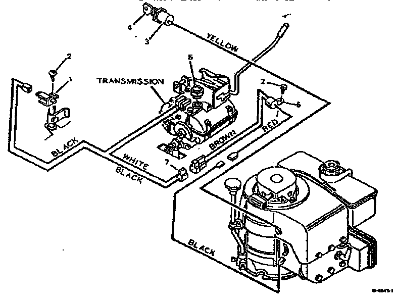 Replacement parts wiring diagram