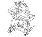 Craftsman 502255630 lift assembly diagram