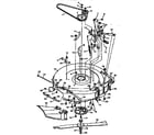 Craftsman 502255630 mower deck diagram