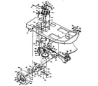 Craftsman 502255631 replacement parts drive system diagram