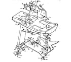 Craftsman 502255631 replacement parts blade housing suspension diagram
