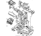 Craftsman 502255632 replacement parts body chassis diagram