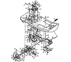 Craftsman 502255632 replacement parts drive system diagram