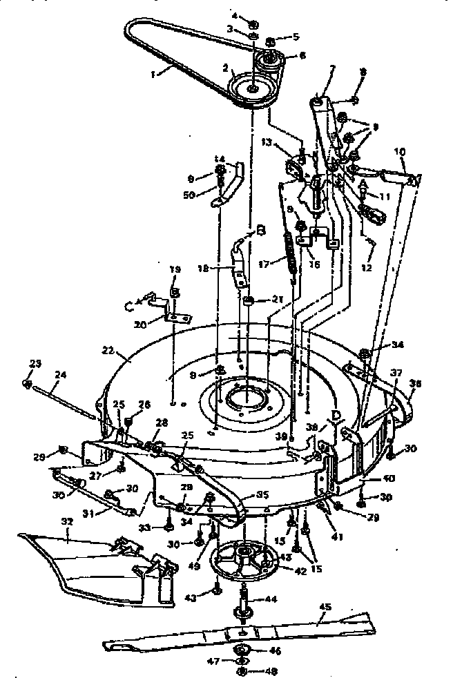 REPLACEMENT PARTS BLADE HOUSING