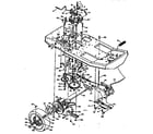 Craftsman 502255633 replacement parts drive system diagram