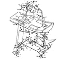 Craftsman 502255633 replacement parts blade housing suspension diagram
