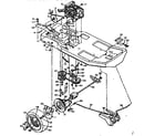 Craftsman 502255641 replacement parts drive system diagram