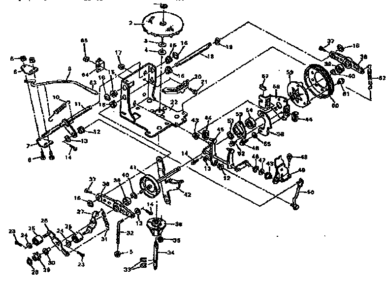 Idler and brake
