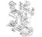 Craftsman 502255651 replacement parts body and chassis diagram