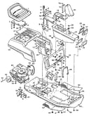 Replacement parts body and chassis