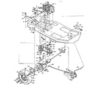 Craftsman 502255651 replacement parts drive system diagram