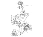 Craftsman 502255651 replacement parts steering system diagram