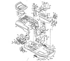 Craftsman 502255650 replacement parts body and chassis diagram