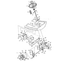 Craftsman 502255650 replacement parts steering system diagram