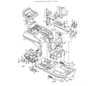 Craftsman 502255653 replacement parts body and chassis diagram