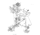 Craftsman 502255653 replacement parts drive system diagram