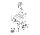 Craftsman 502255653 replacement parts steering system diagram