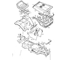 Craftsman 502255710 replacement parts body and chassis diagram
