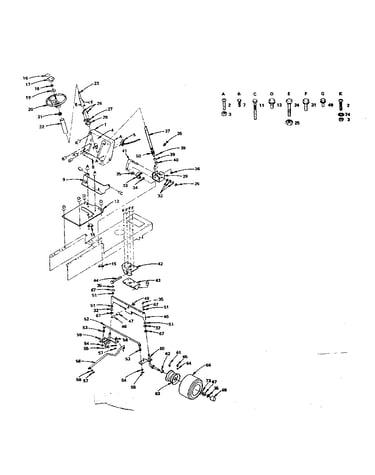 Steering and front axle