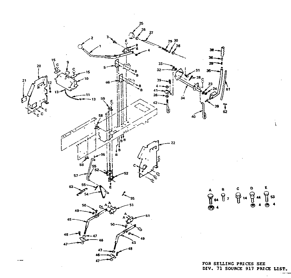 Lift adjustment
