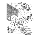 Kenmore 5648747680 switch and microwave parts diagram
