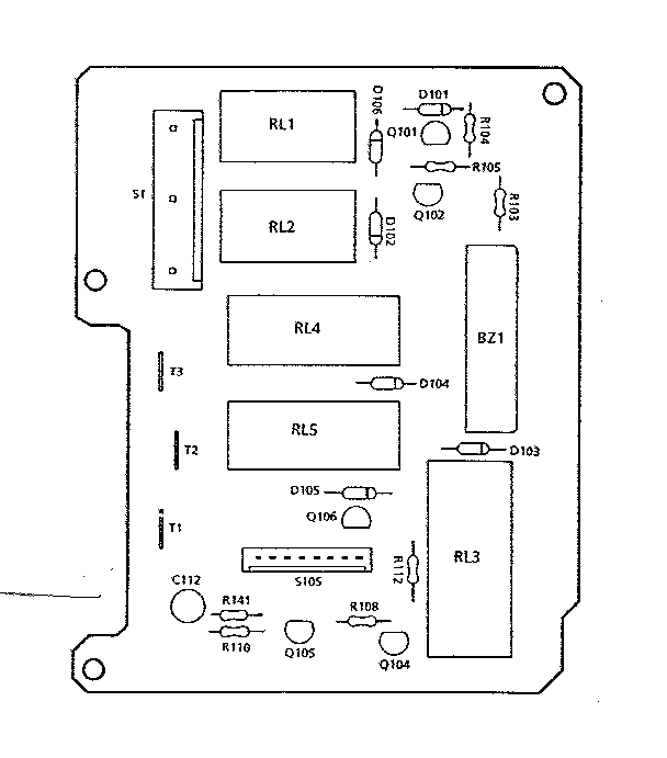 RELAY CIRCUIT BOARD (14130)