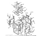 Kenmore 5648786280 cavity parts-a diagram