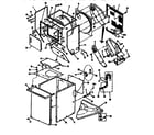 Kenmore 41789690700 cabinet parts, heater diagram