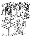 Cabinet parts, heater