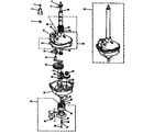 Kenmore 41789690800 transmission, water seal, lower bearing asmy. diagram