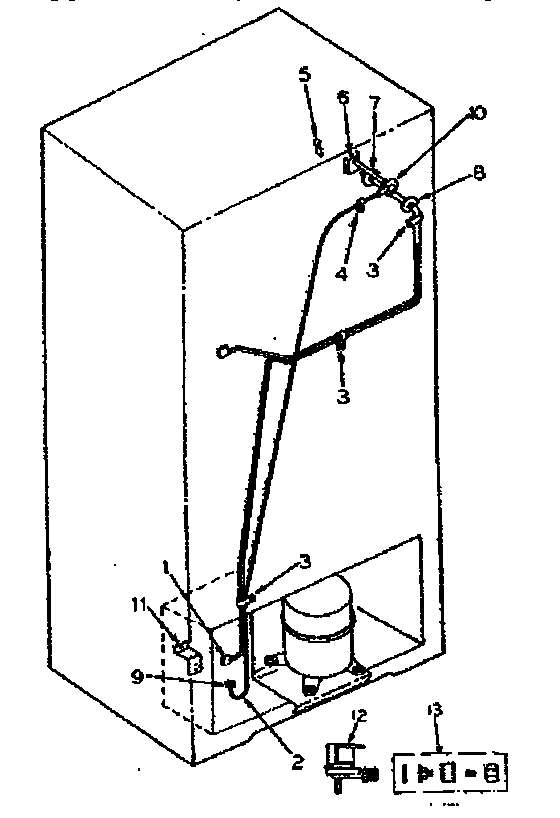 Icemaker installation parts