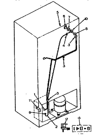 Icemaker installation parts
