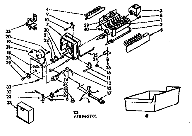 Icemaker parts