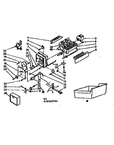 Icemaker parts