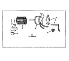 Kenmore 867768040 blower assembly diagram