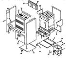 Kenmore 867778810 non-functional replacement parts diagram