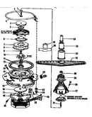 Motor, heater, and spray arm details