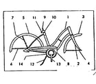 Sears 502455510 frame assembly diagram