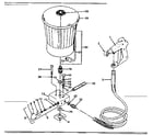 Craftsman 165155690 spray gun and hopper assembly diagram
