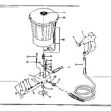 Craftsman 165155690 spray gun and hopper assembly diagram