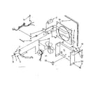 Kenmore 106850157 air flow and control parts diagram