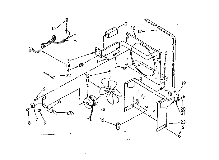 Air flow and control parts