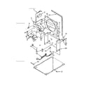Kenmore 106853204 air flow and control parts diagram