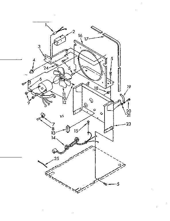 Air flow and control parts