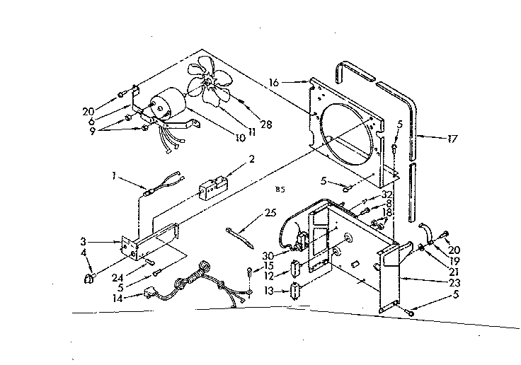 Air flow and control parts