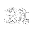Kenmore 106856310 air flow and control parts diagram