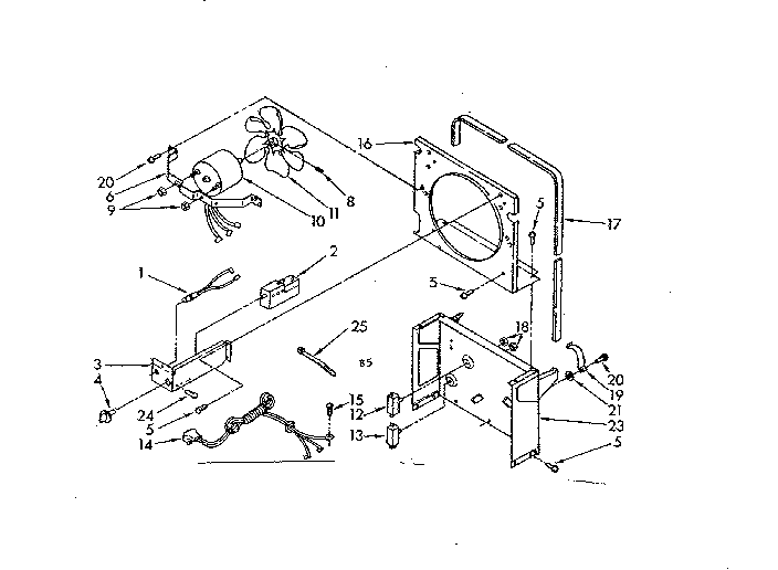 Air flow and control parts